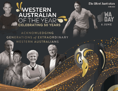 Western Australian of the Year special 50th anniversary souvenir